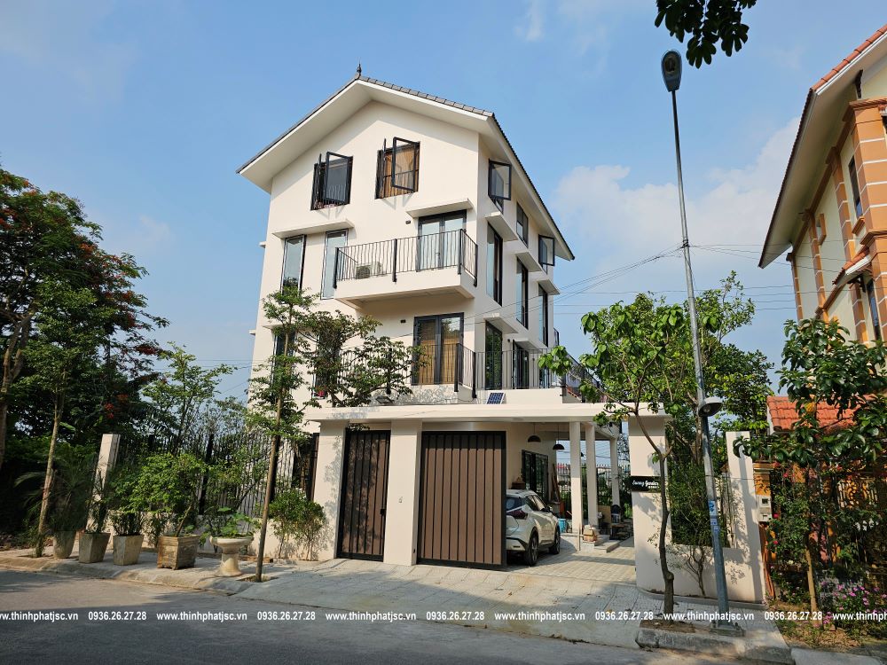 x&acirc;y biệt thự trọn g&oacute;i tại M&ecirc; Linh H&agrave; Nội Ch&uacute; nghĩa KDT H&agrave; Phong 2024 4