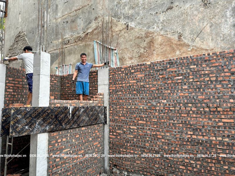 xây nhà trọn gói quận Tây Hồ Anh Dũng An Dương 7