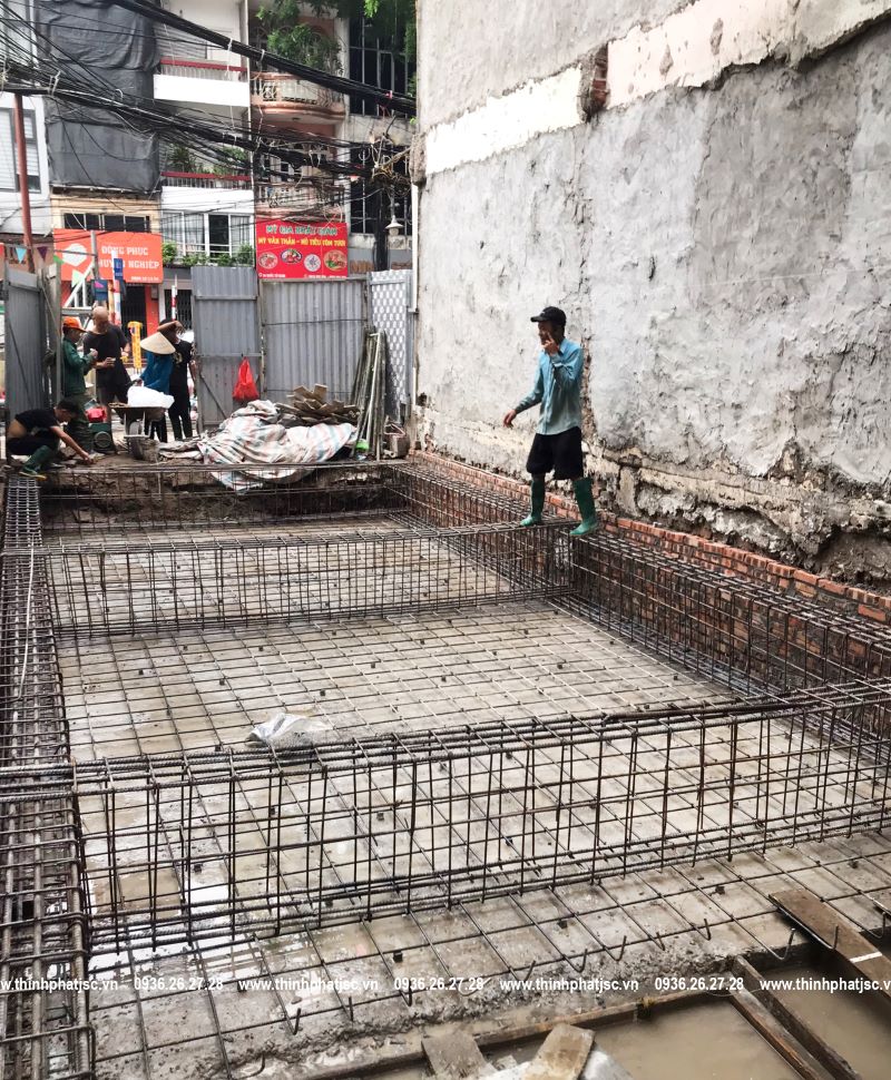 xây nhà trọn gói quận đống đa quốc tử giám móng 1