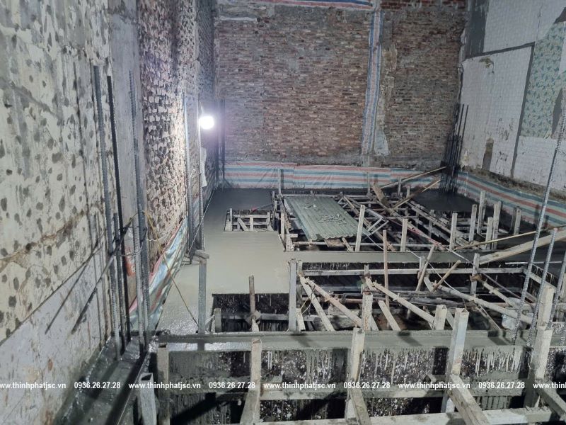 xây nhà trọn gói quận Hoàng Mai ct đền lừ móng 11 2024 15