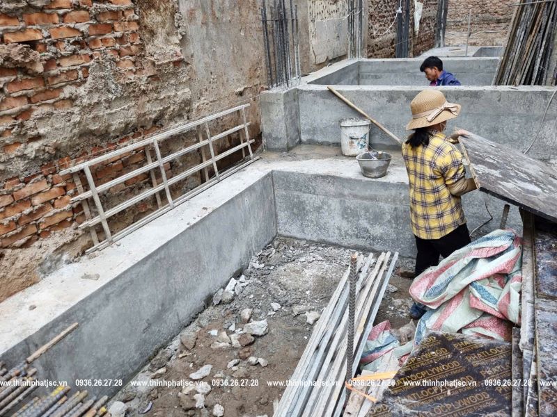 xây nhà trọn gói quận Hoàng Mai ct đền lừ móng 11 2024 18