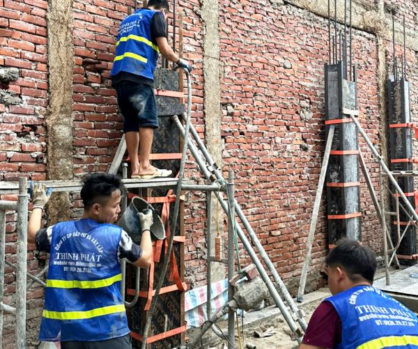 Cập nhật tiến độ công trình xây nhà trọn gói tại Tạ Quang Bửu đầu tháng 05/2026