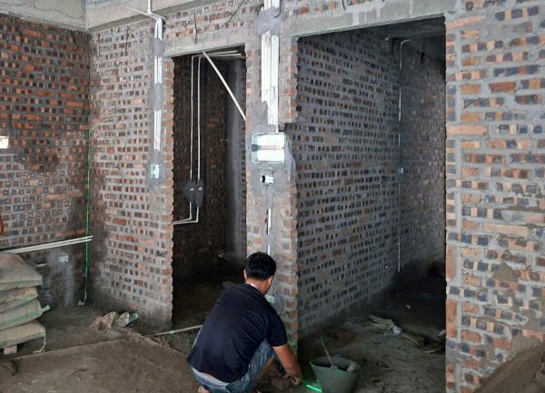 Hình ảnh thi công trát trong tại công trình Tân Thịnh 29/07/2026