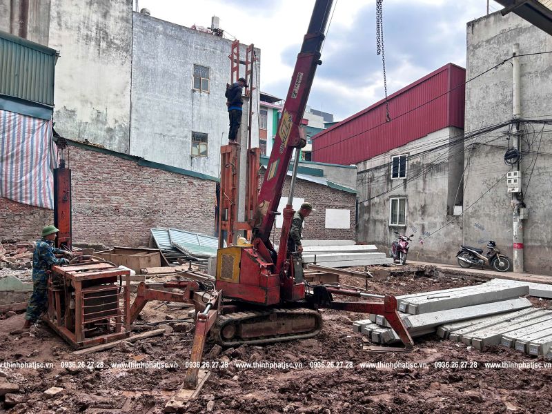 Khởi công xây nhà trọn gói tại Lĩnh Nam - Hà Nội